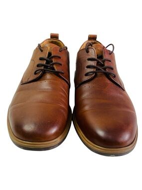Amberjack The Original Chestnut Full Grain Leather Dress Shoes Size 10.5
